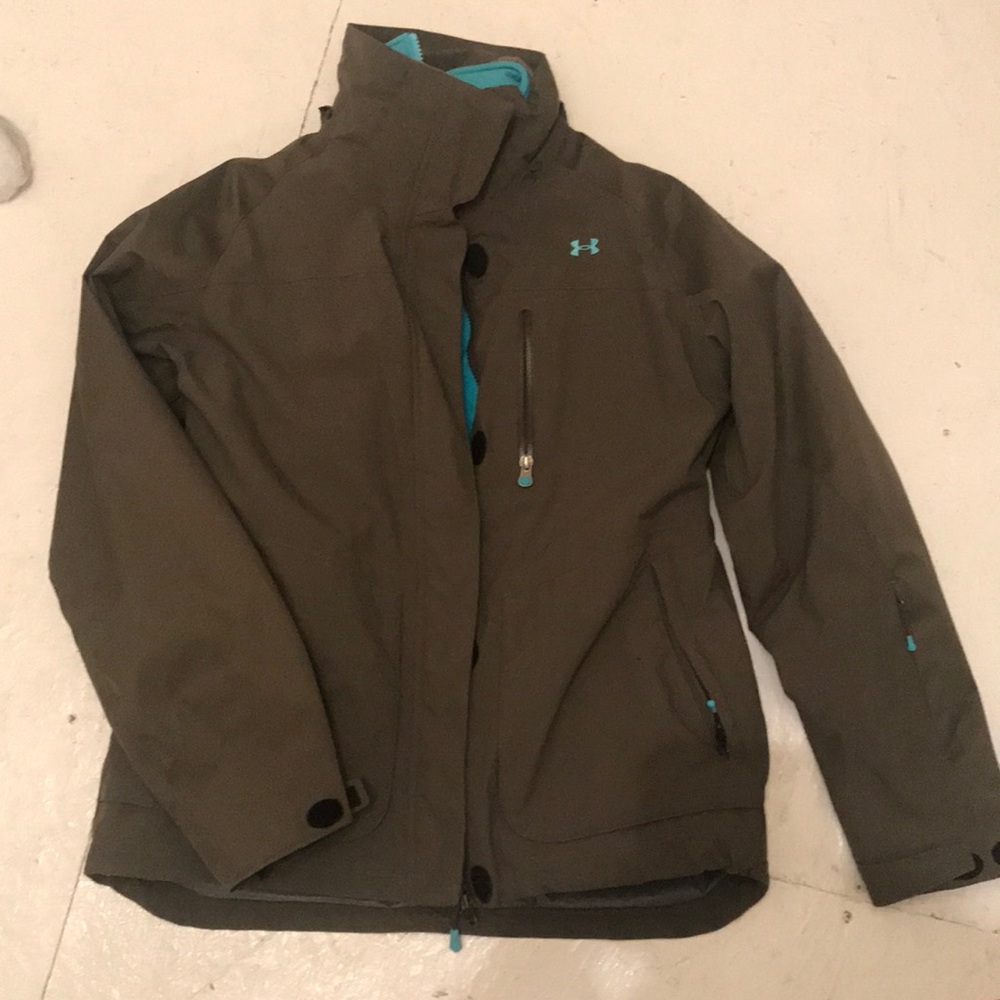 Under armor winter jacket size medium liner+ shell